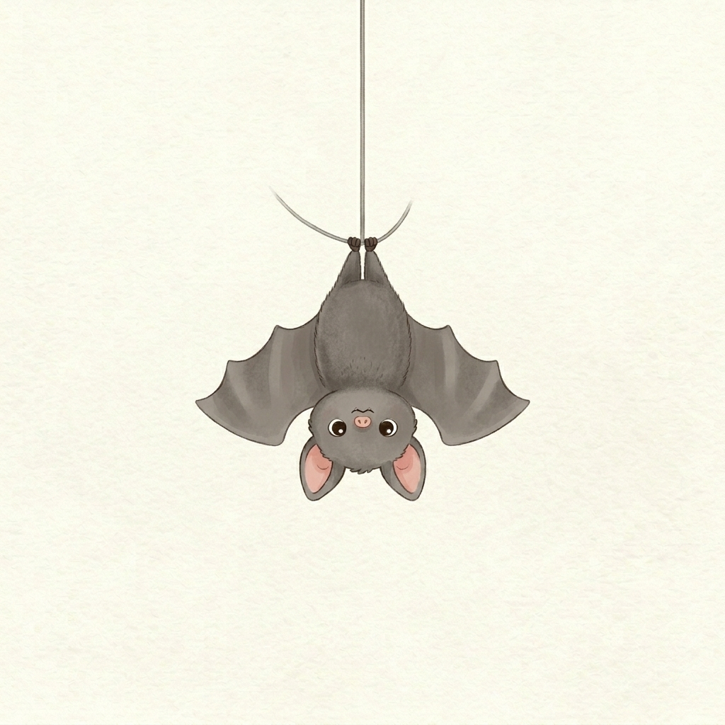 A simple picture of bat