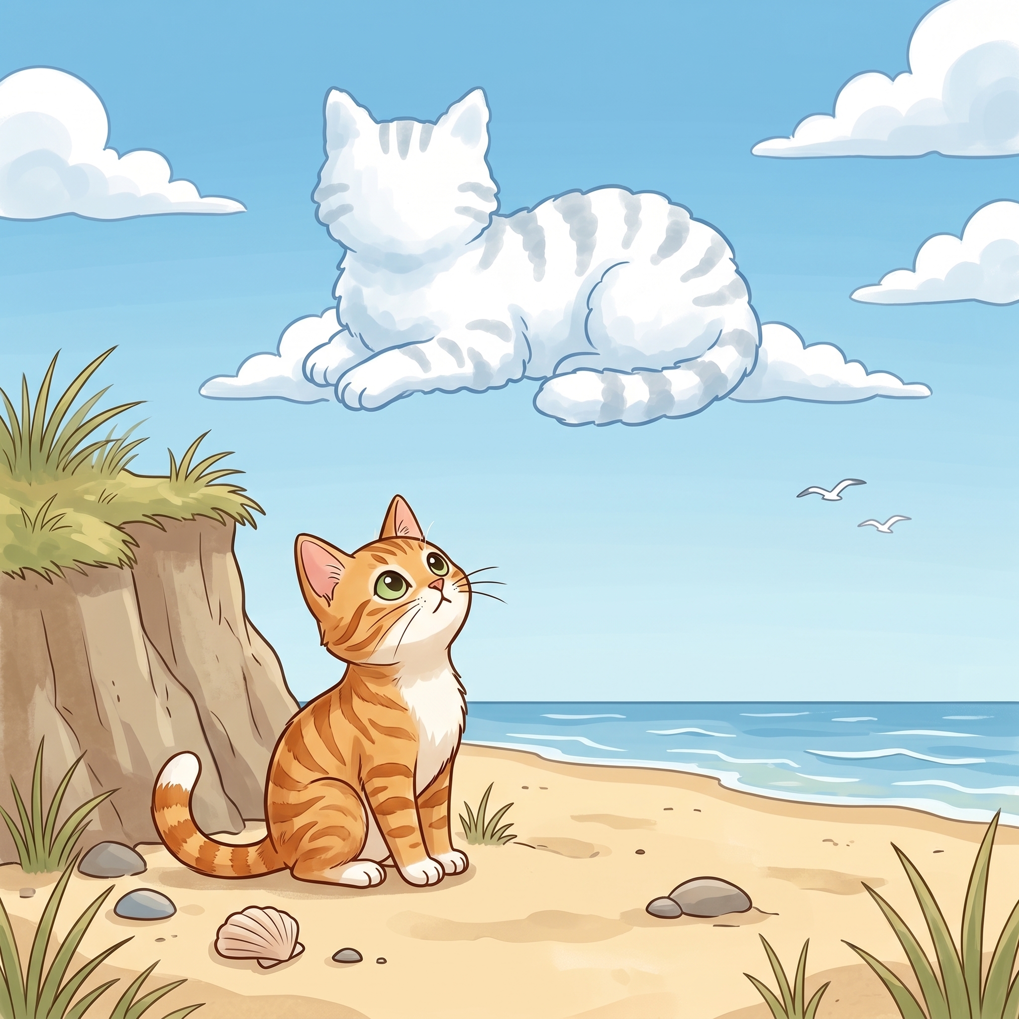 Cloud Like a Cat story picture
