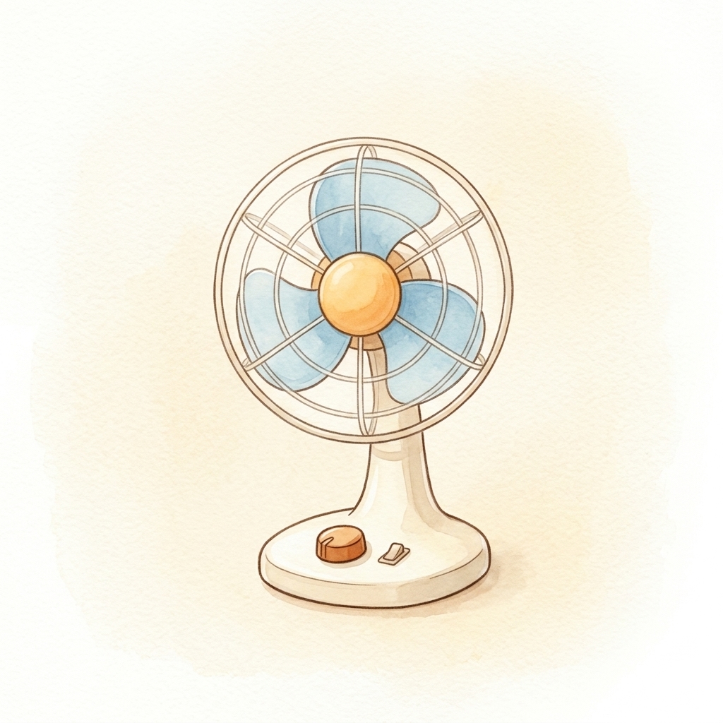 A simple picture of fan
