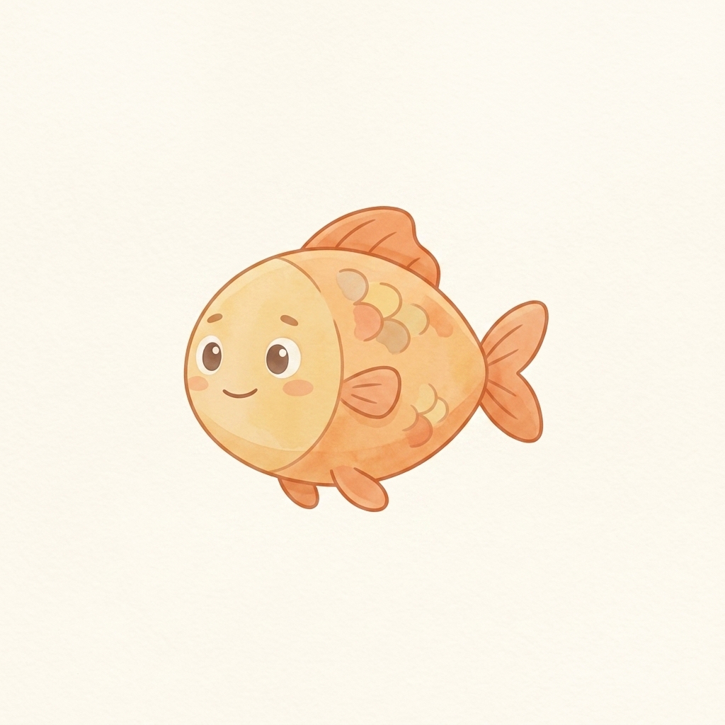 A simple picture of fish