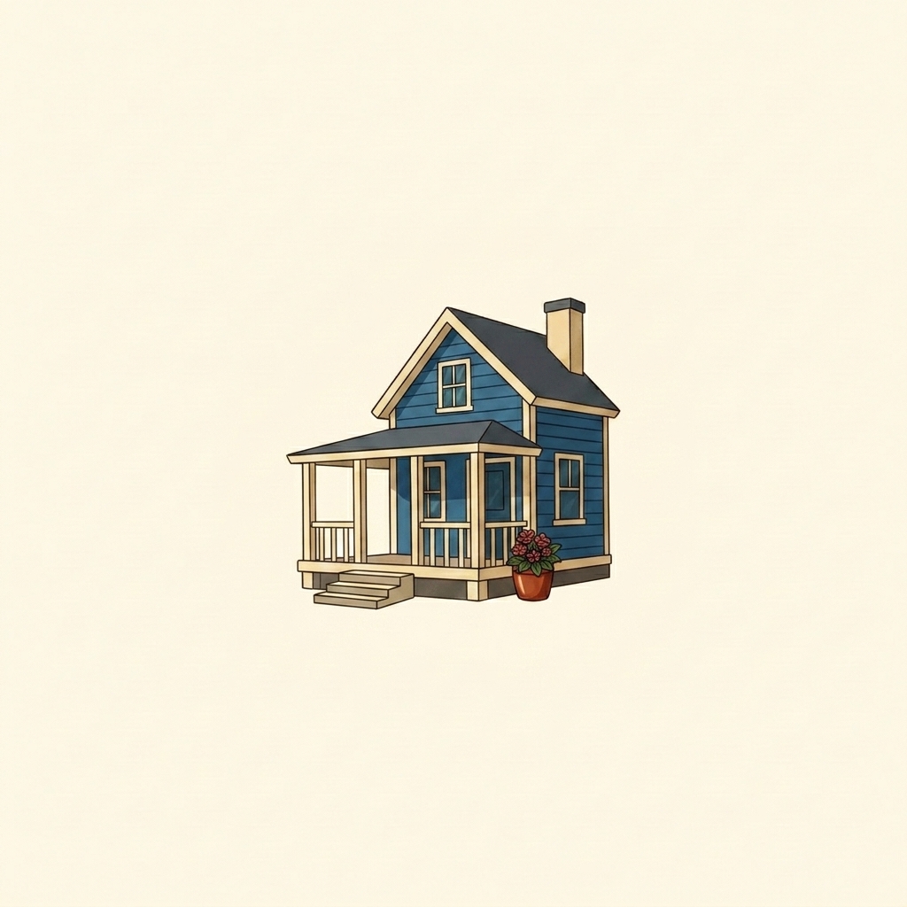A simple picture of house