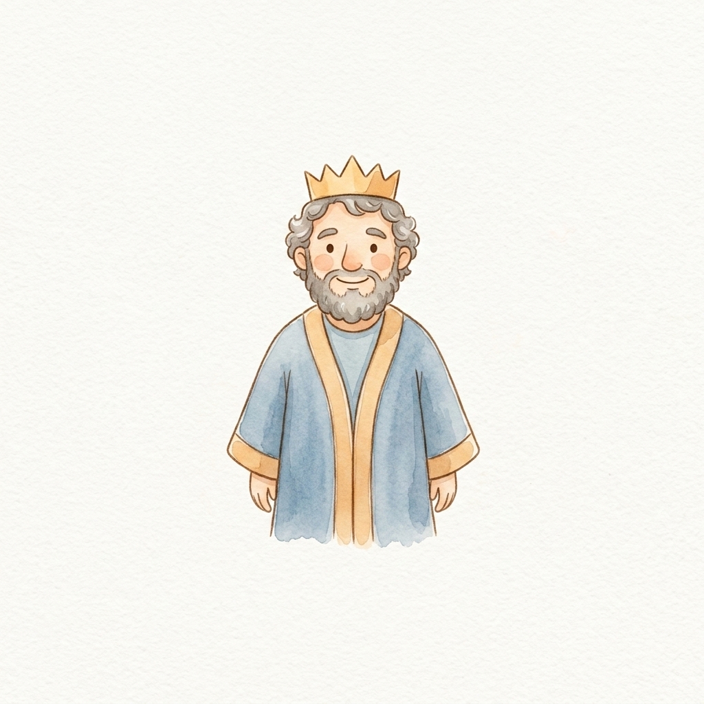 A simple picture of king
