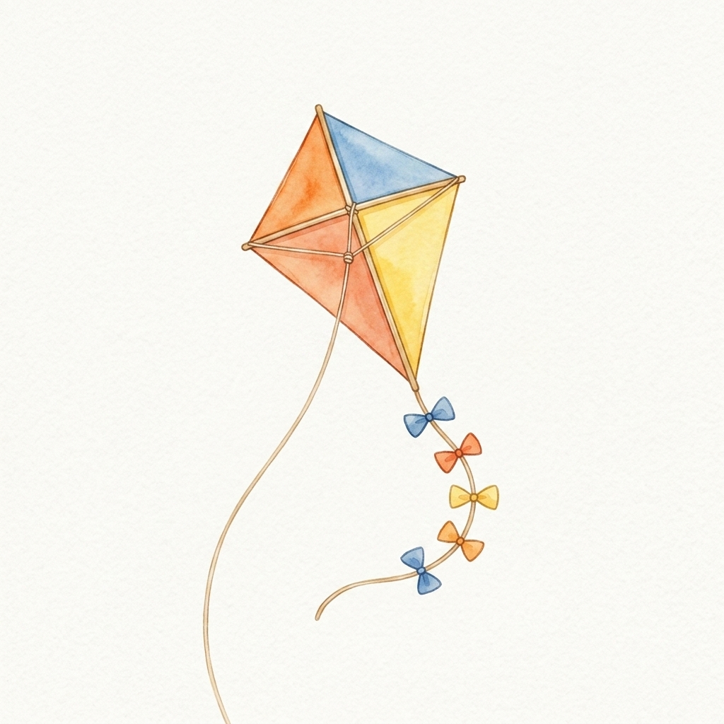A simple picture of kite