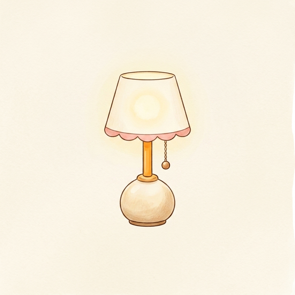 A simple picture of lamp