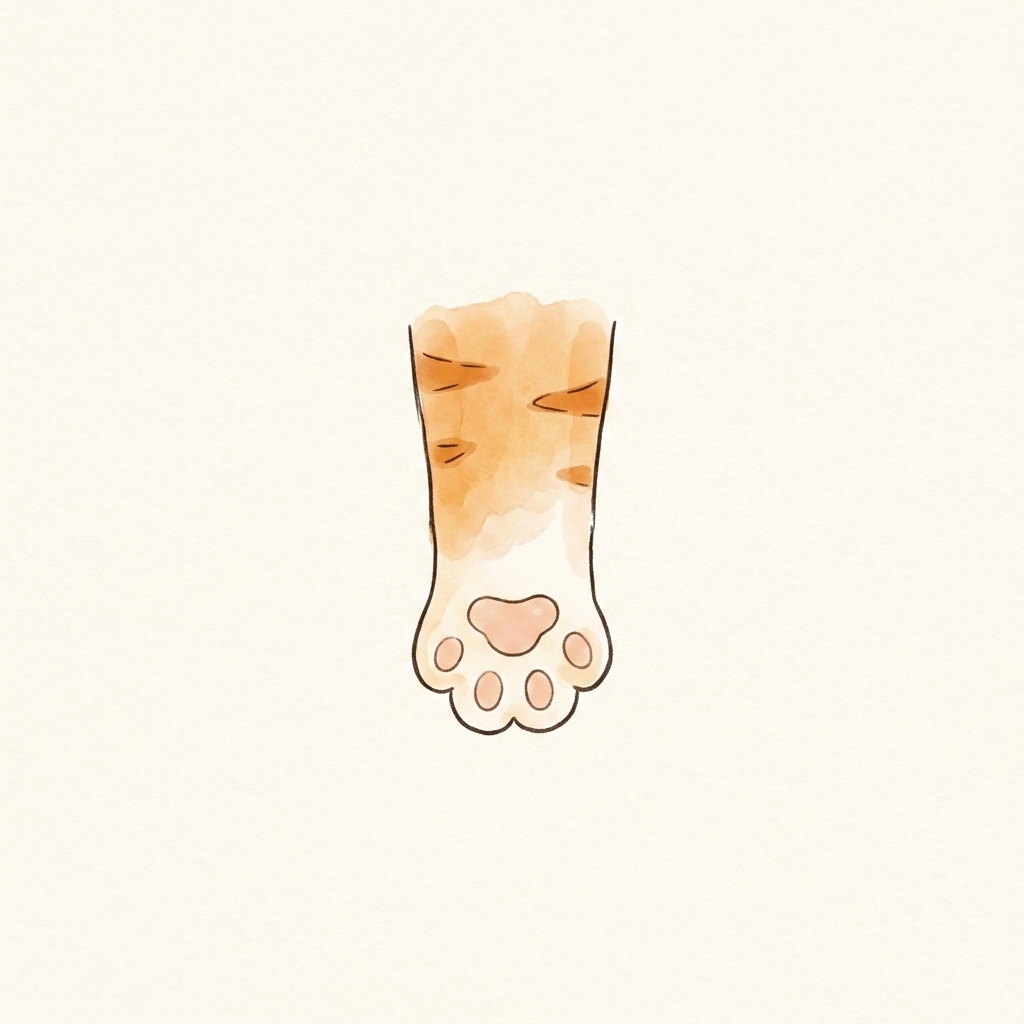A simple picture of leg