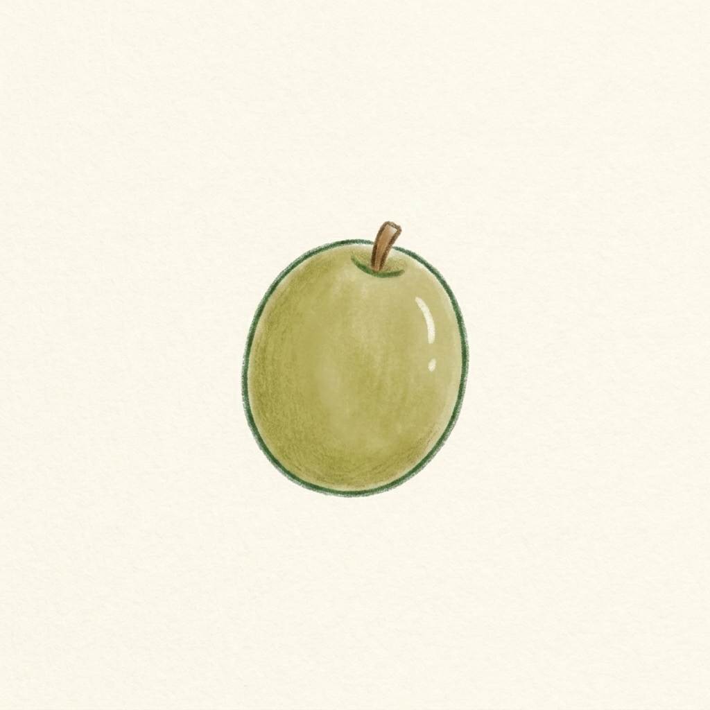 A simple picture of olive