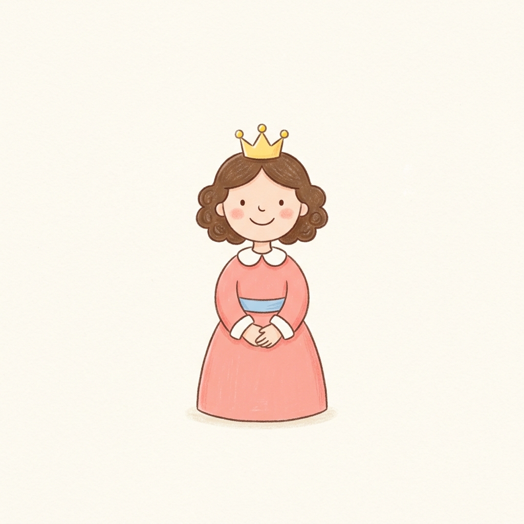 A simple picture of queen