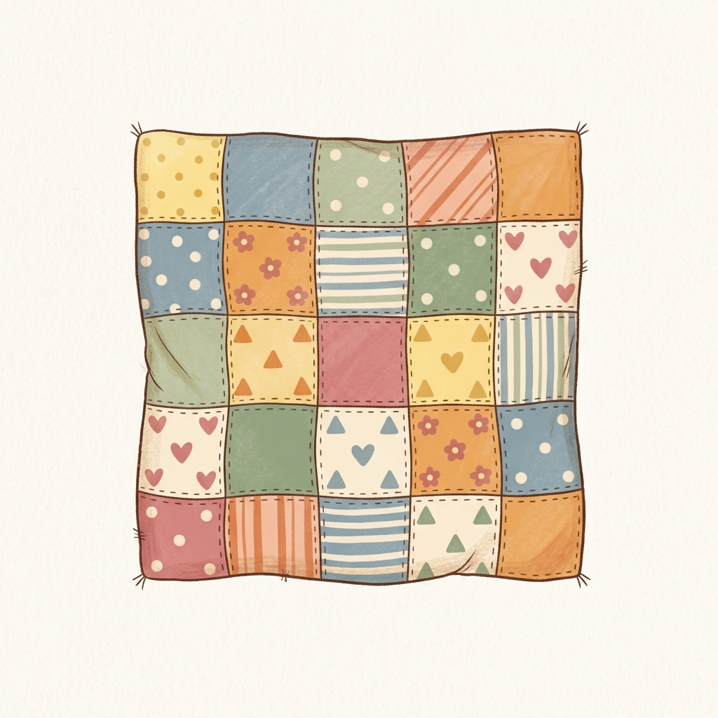 A simple picture of quilt