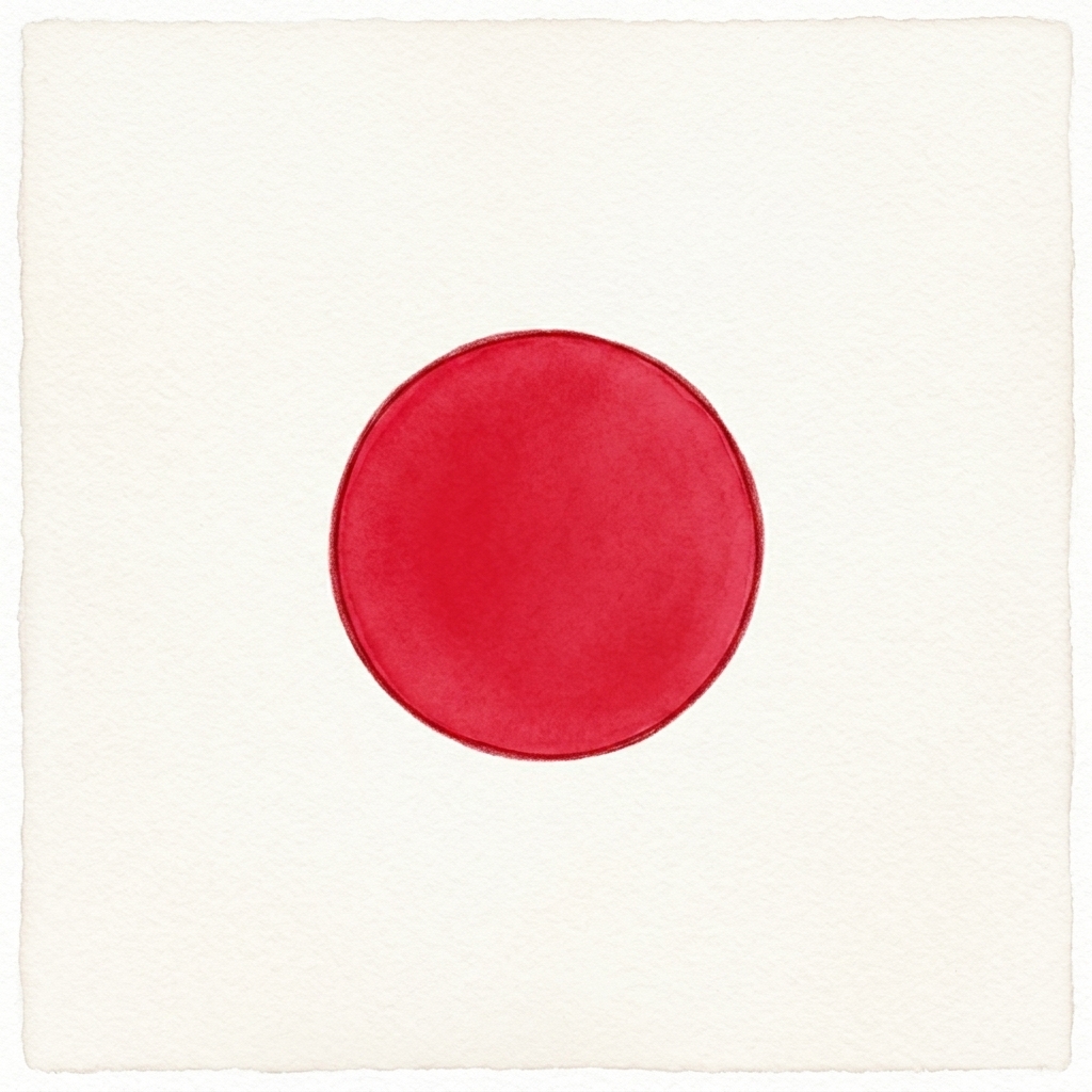 A simple picture of red