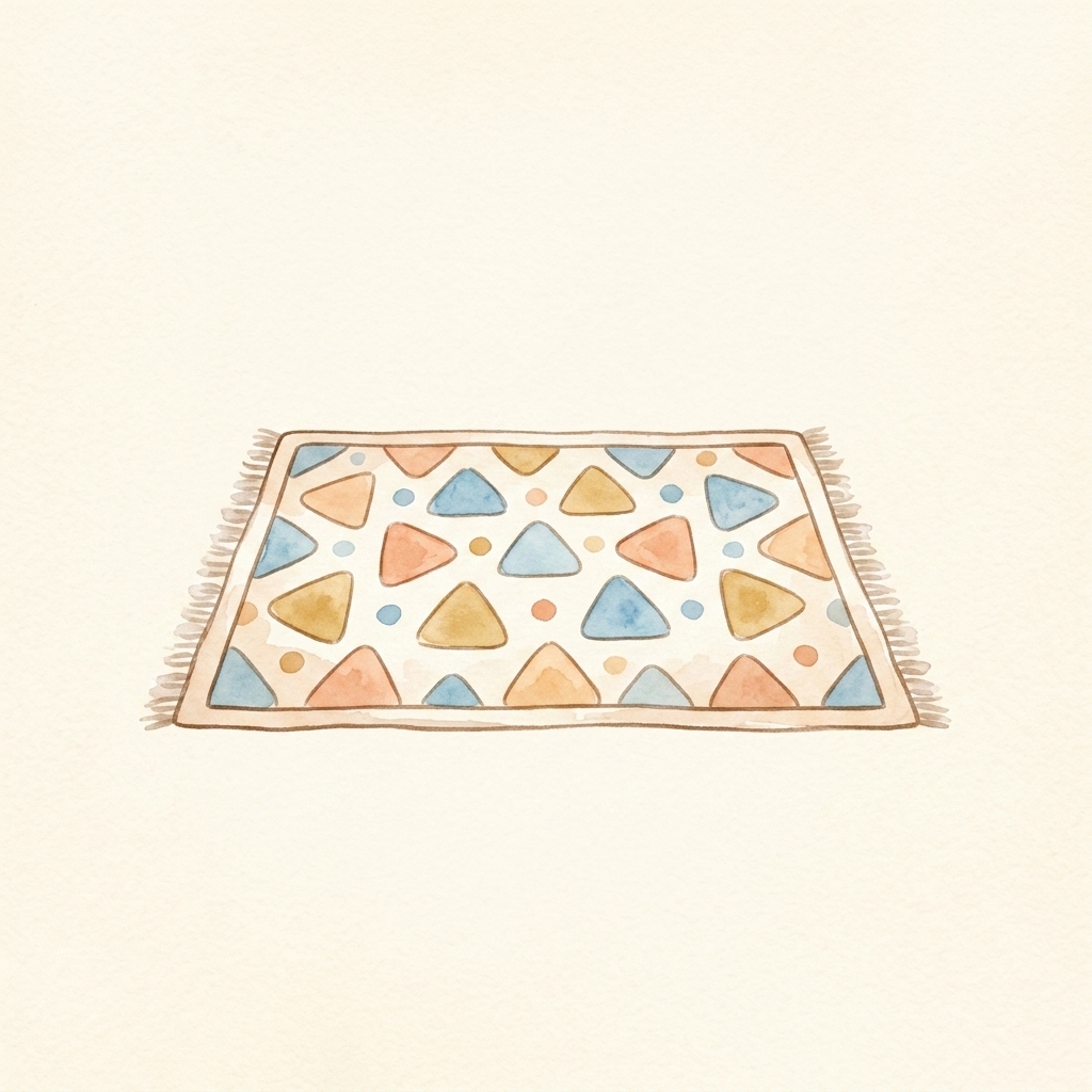 A simple picture of rug