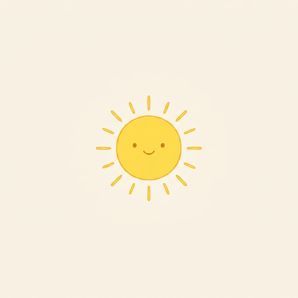 A simple picture of sun