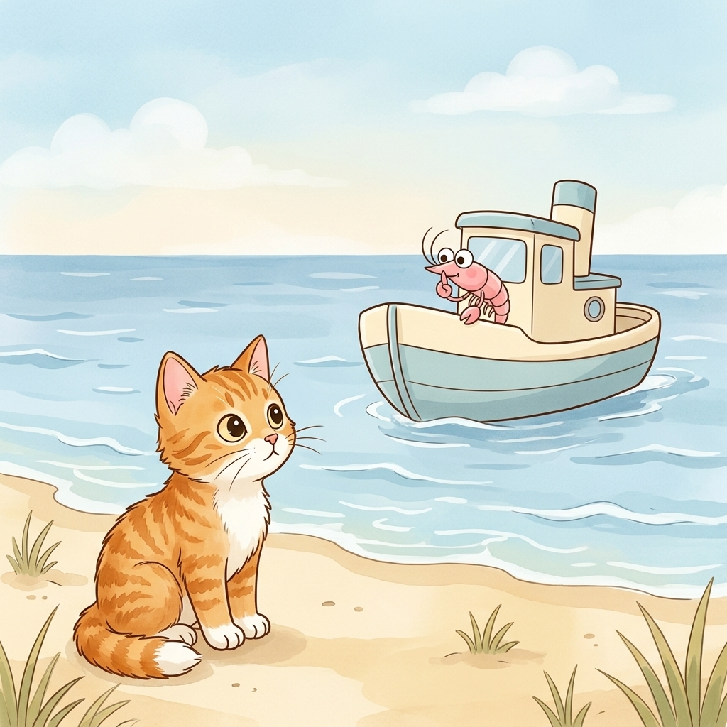 Ship and Shrimp story picture