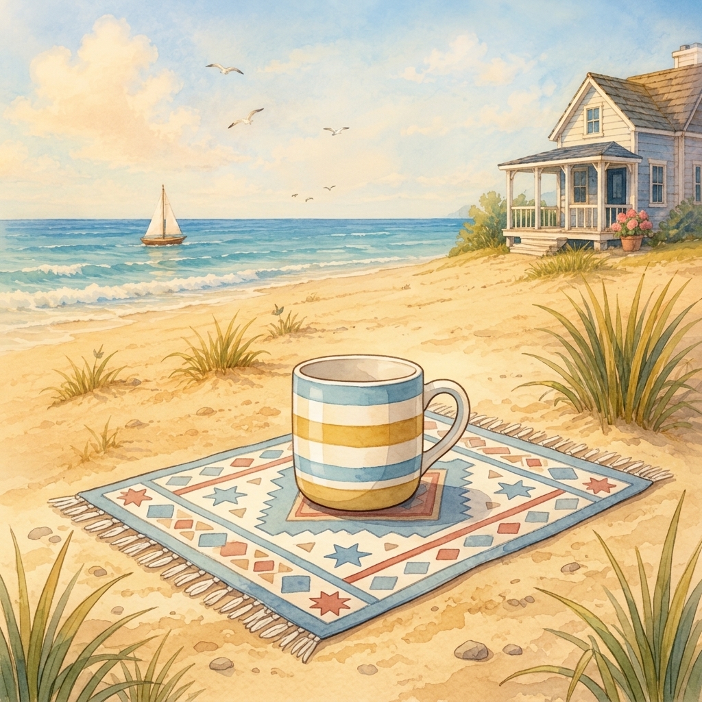 Mug on a Rug story picture