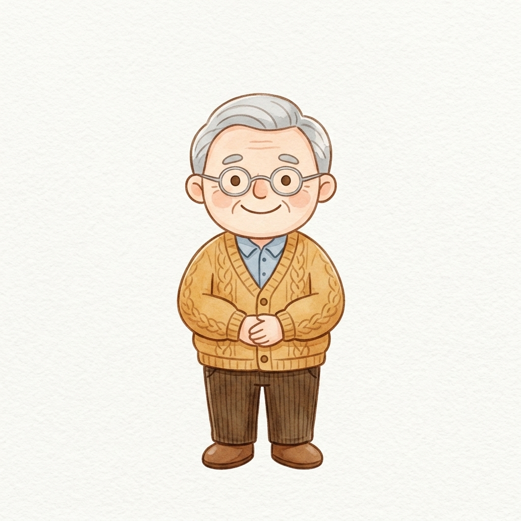 A simple picture of uncle