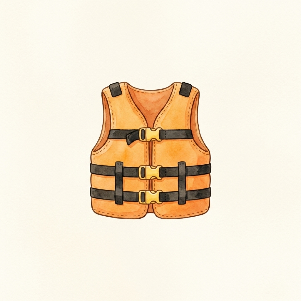 A simple picture of vest