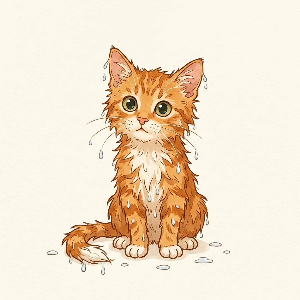A simple picture of wet